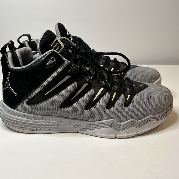 Nike Air Jordan CP3.IX 810868-003 Silver Black Gray Basketball Shoes Men Sz 8 - Picture 7 of 12